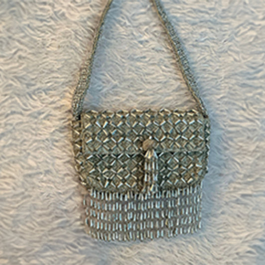 Beaded Fringe Bag