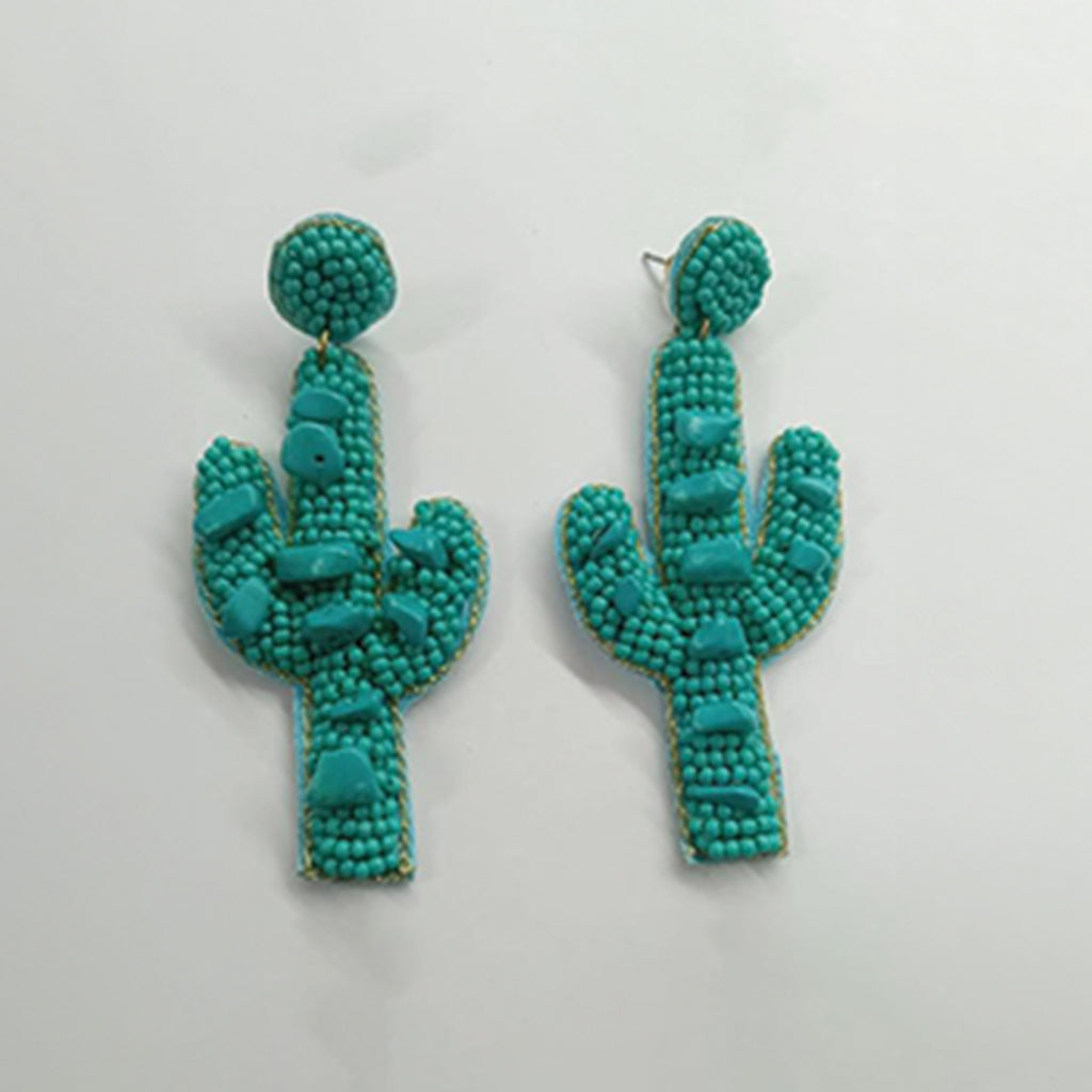Cactus Earrings For Quirky Look