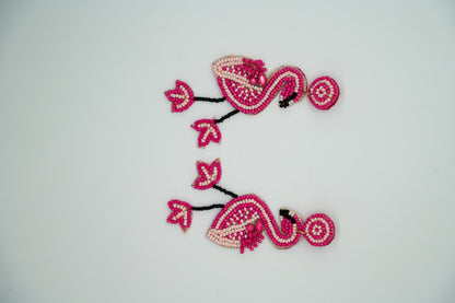 Pink Flamingo Earrings | Nature Inspired