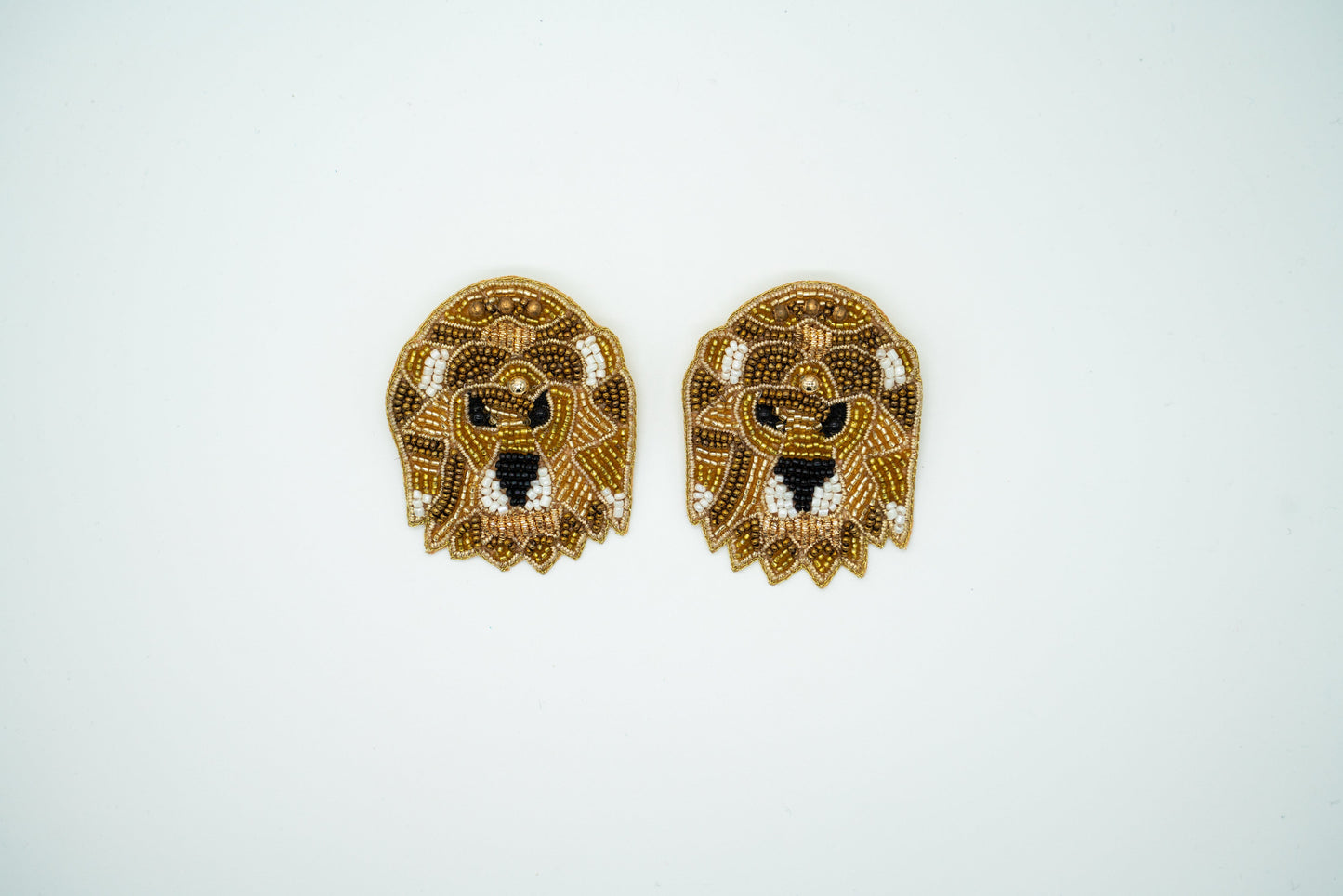 Handmade King Of Jungle Earrings for Women