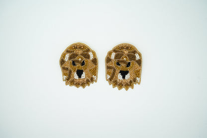Handmade King Of Jungle Earrings for Women