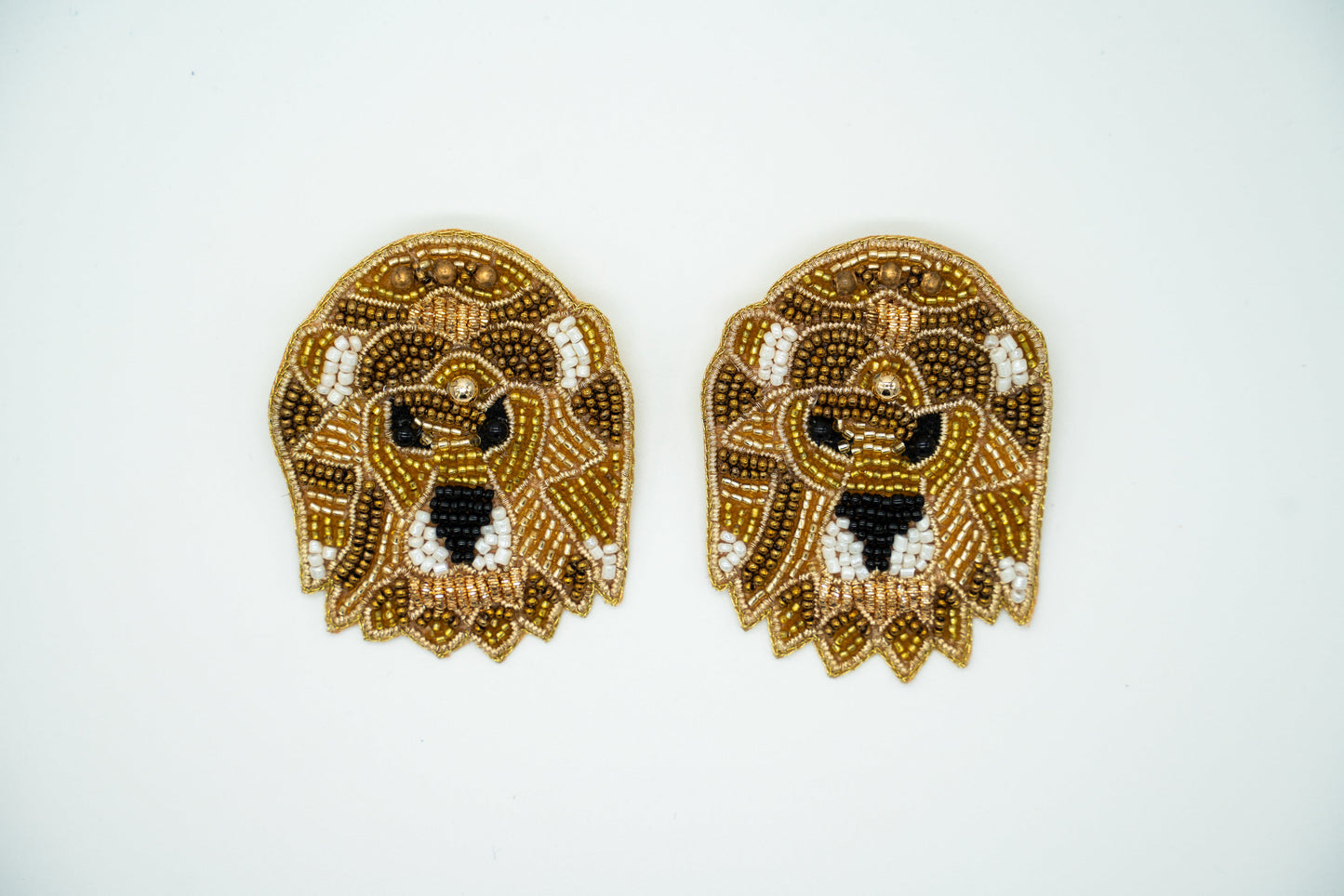 Handmade King Of Jungle Earrings for Women