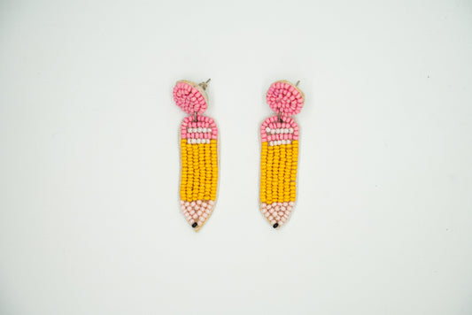 Miniature Pencil Earrings