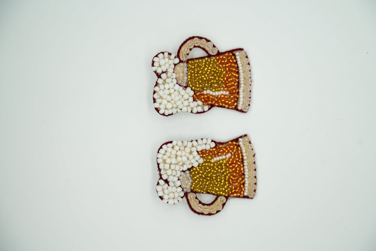Chilled Beer Mug Earrings